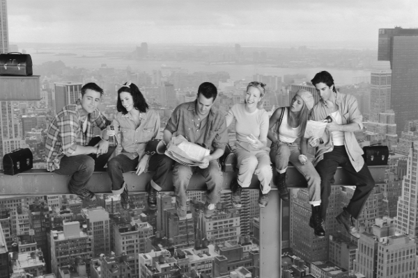 Friends-Wallpaper-tv-series-photo-Lunch-Atop-a-Skyscraper-Photography